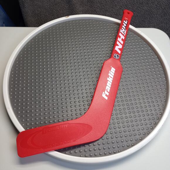 Franklin Sports NHL Mini Kids Hockey Player Stick Red - Picture 1 of 5